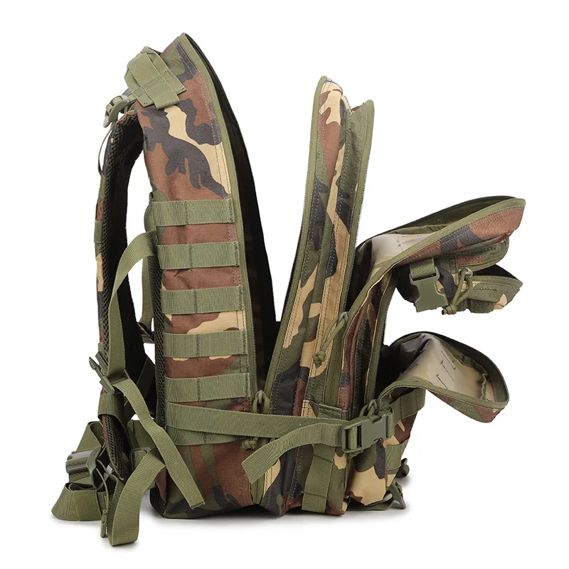 Outdoor Tactical Backpack 40L Large Capacity Molle Assault Bags Camouflage Trekking Hunting Camping Hiking Bag