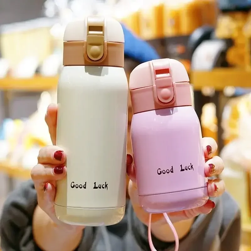Mini Thermos Cup 200ml/360ml Pocket Cup Thermal Coffee Mug Stainless Steel  Vacuum Flask Insulated Hot Water Bottle Kids Gift view 6