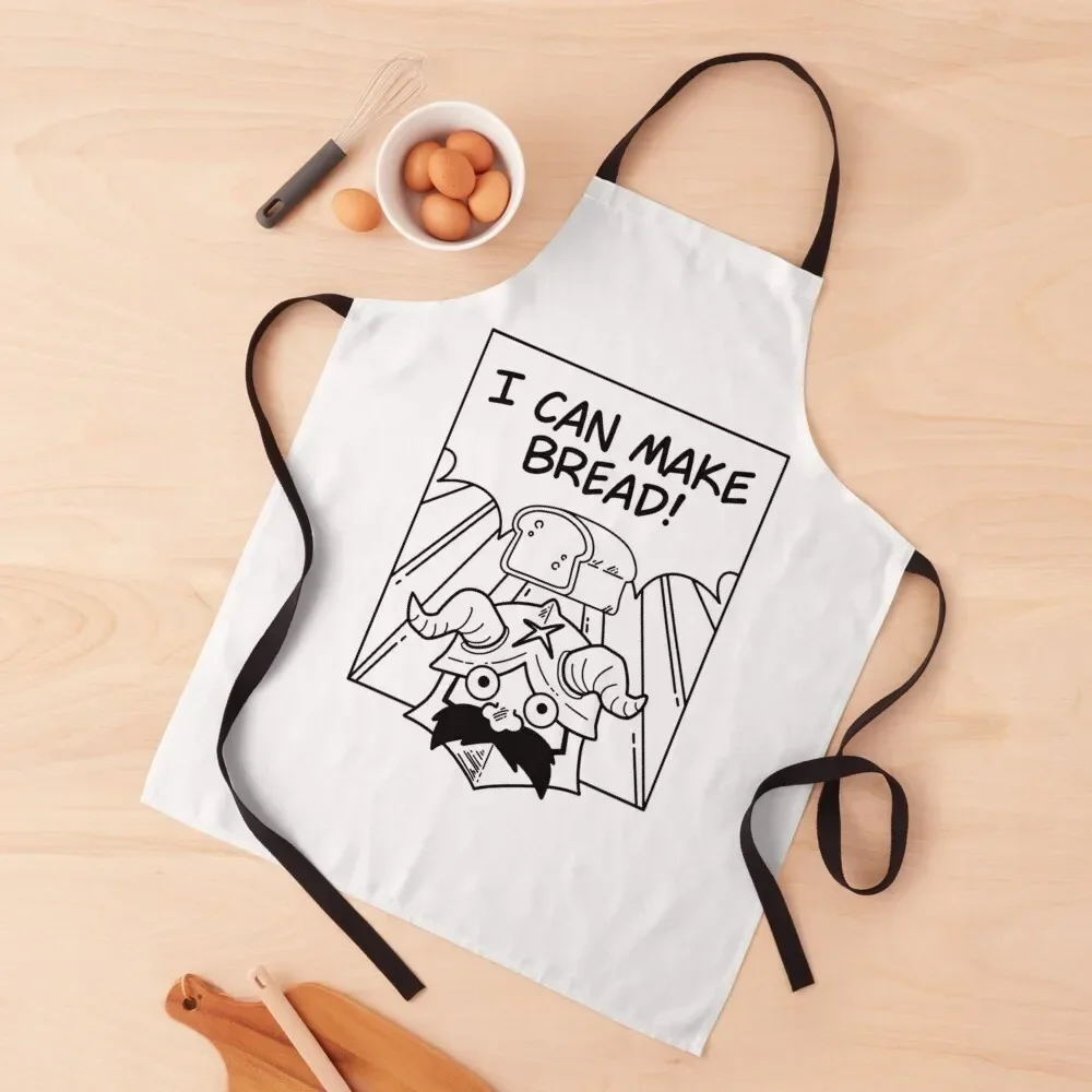 

Я могу сделать хлеб! Фартук Meshi Dungeon, платье, кухонные фартуки для женщин, ресторан, кухонное оборудование, одежда для приготовления пищи, фартук