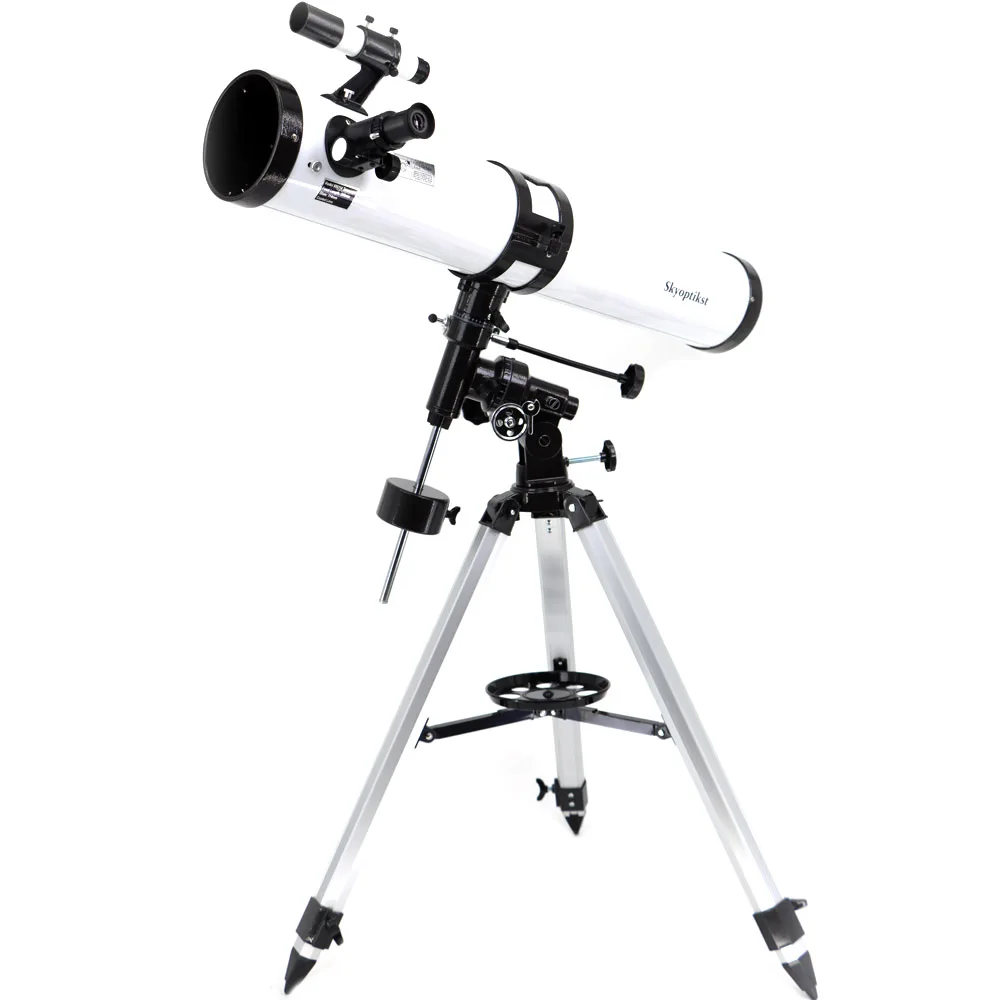 SKYOPTIKST-telescopio Reflector 114EQ, 114mm de apertura, 900mm de distancia Focal, montaje ecuatorial EQ3, observación de estrellas profesional