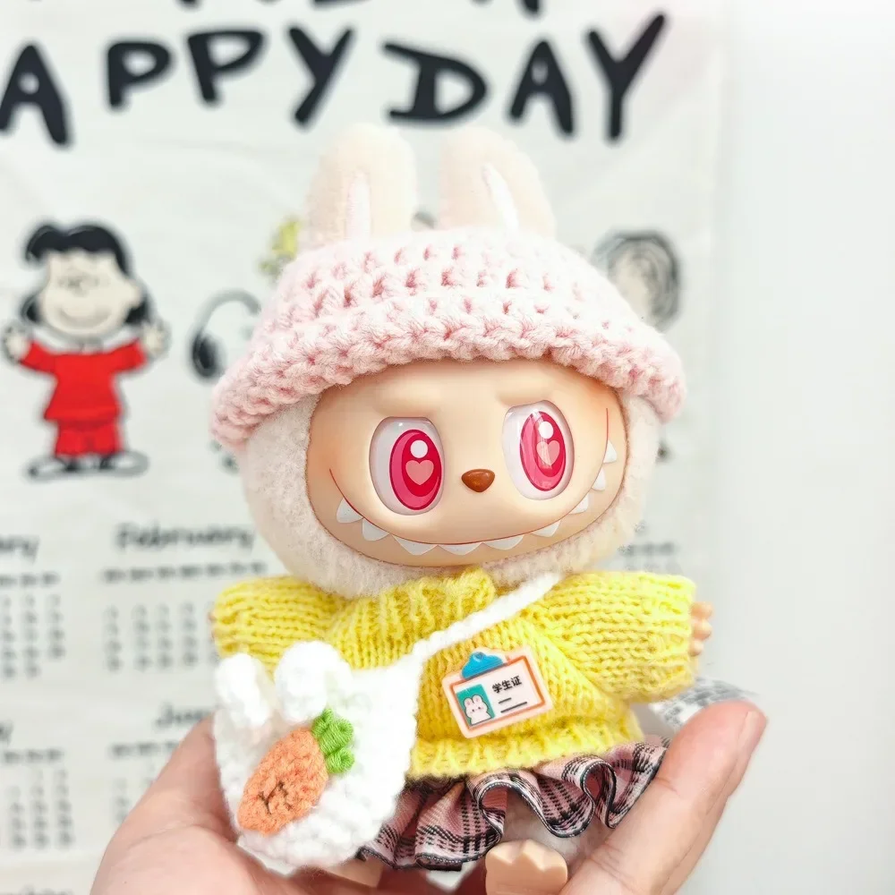 Рисунок 4 - Вязаный свитер для куклы Labubu 15/17 см