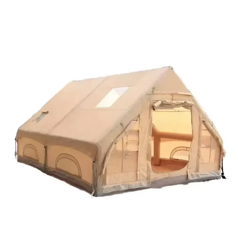 Portable Oxford Air Tent Cottage Style Winter Camping Full Equipment Thickened Waterproof Overnight Skylight Outdoor