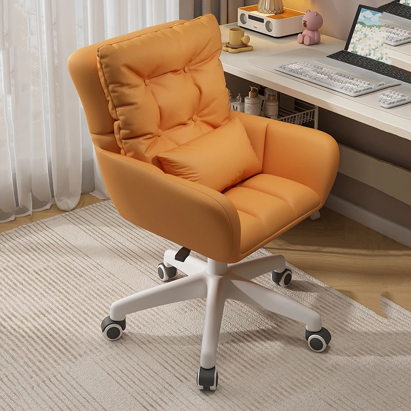 โมเดิร์นที่เท้าแขนเก้าอี้สํานักงานล้อสนับสนุน REST Rolling Design Office เก้าอี้ ERGONOMIC หมุน Sedia Da Scrivania บ้านเฟอร์นิเจอร์