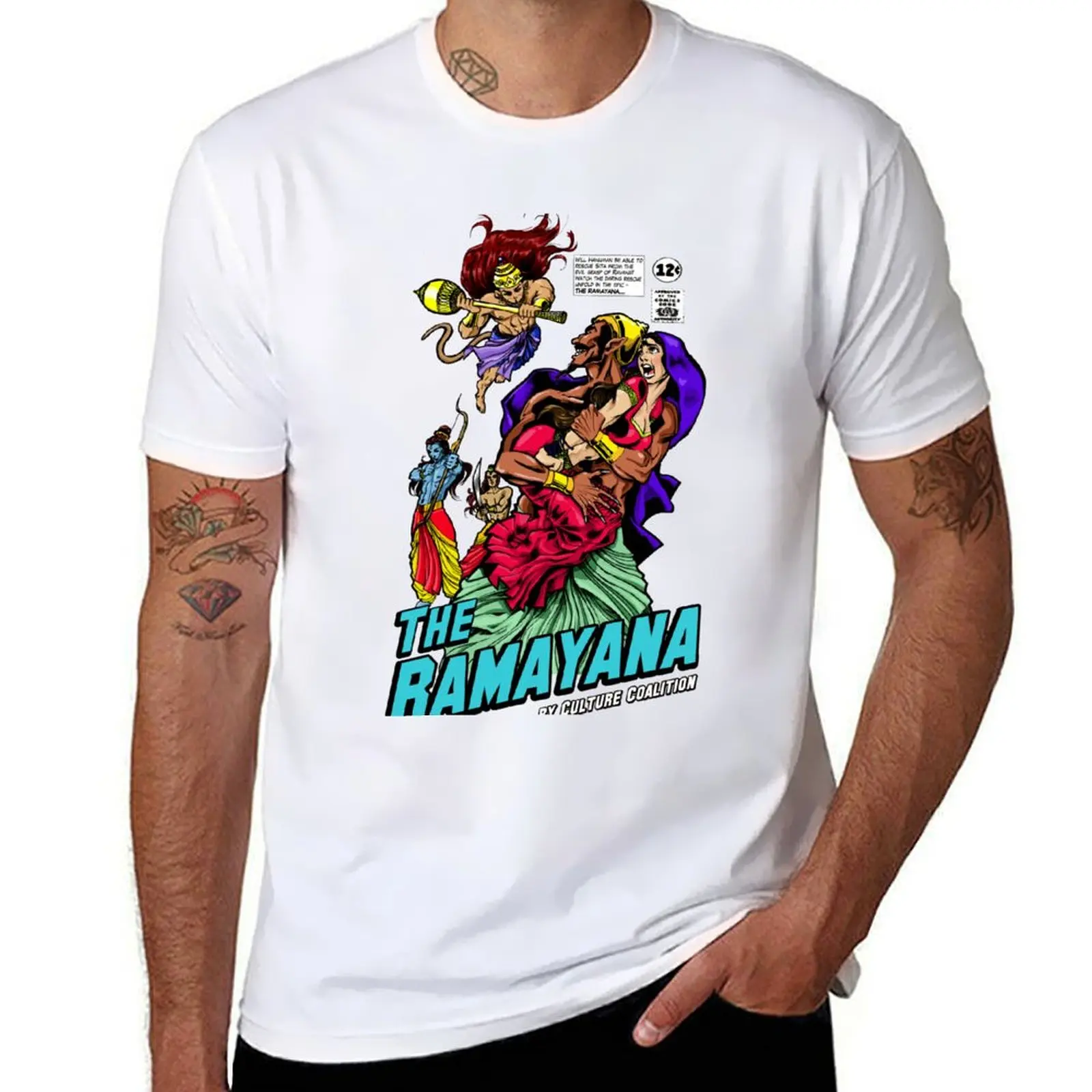

Ramayana T-Shirt t shirts for man cotton funny man t shirt luxury T-Shirt