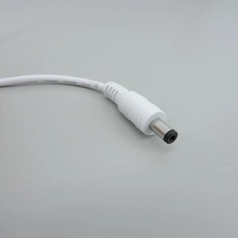 10x 1/1.5/3/5m white DC 5.5x2.1mm male to female jack Power supply connector Cable Extension Cord Adapter Plug 12V 22awg 3A L1