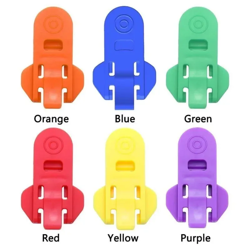 6PC Can Sealer Opener Tool - Handheld Plastic Beverage Lid Dustproof Cover Sealing Gadget