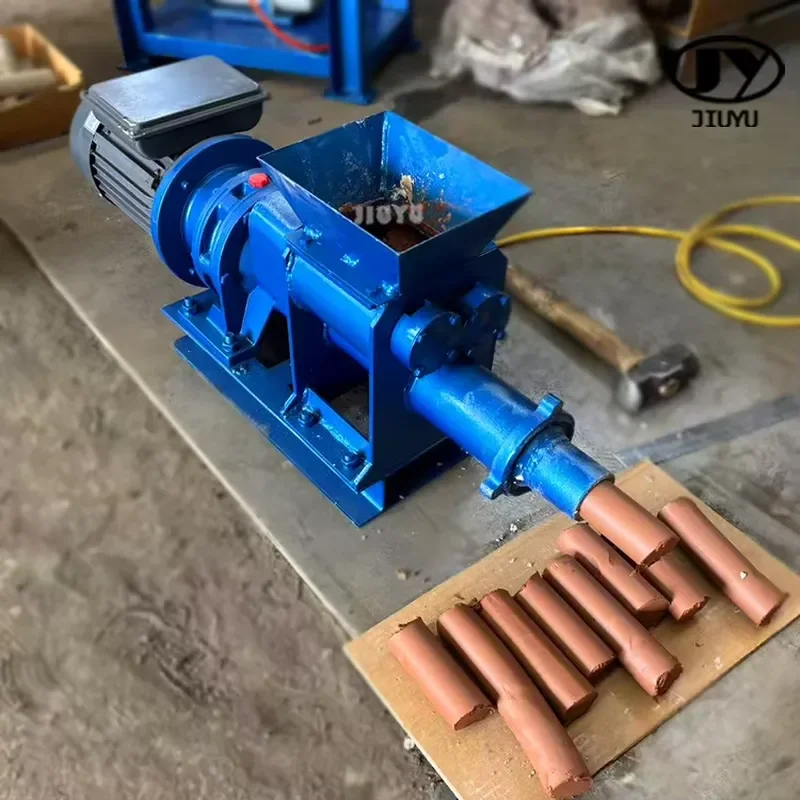 Household Ceramic Clay Machine Single Phase Gun Clay Machine Clay Extruder 220v Pug Small Mill