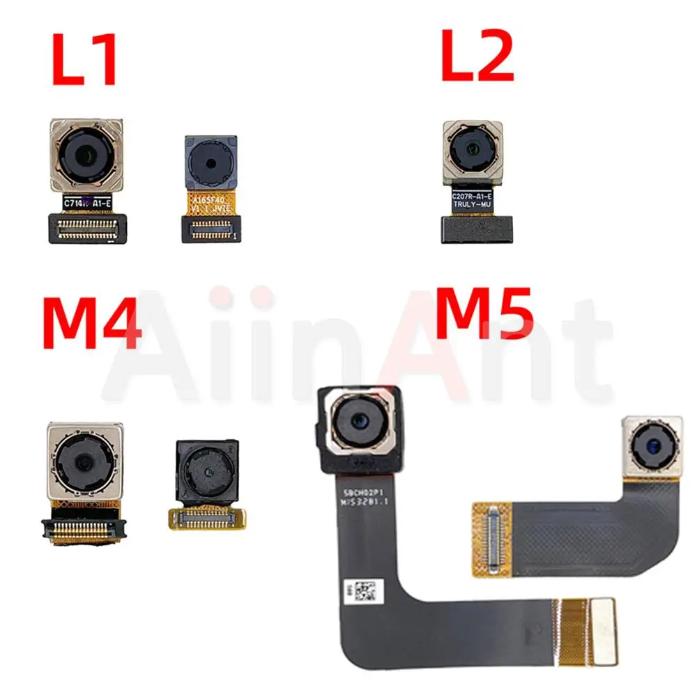 Aiinant Rear Big Main Back Camera Flex Cable For Sony Xperia L1 L2 M4 M5 Plus Small Front Camera Flex