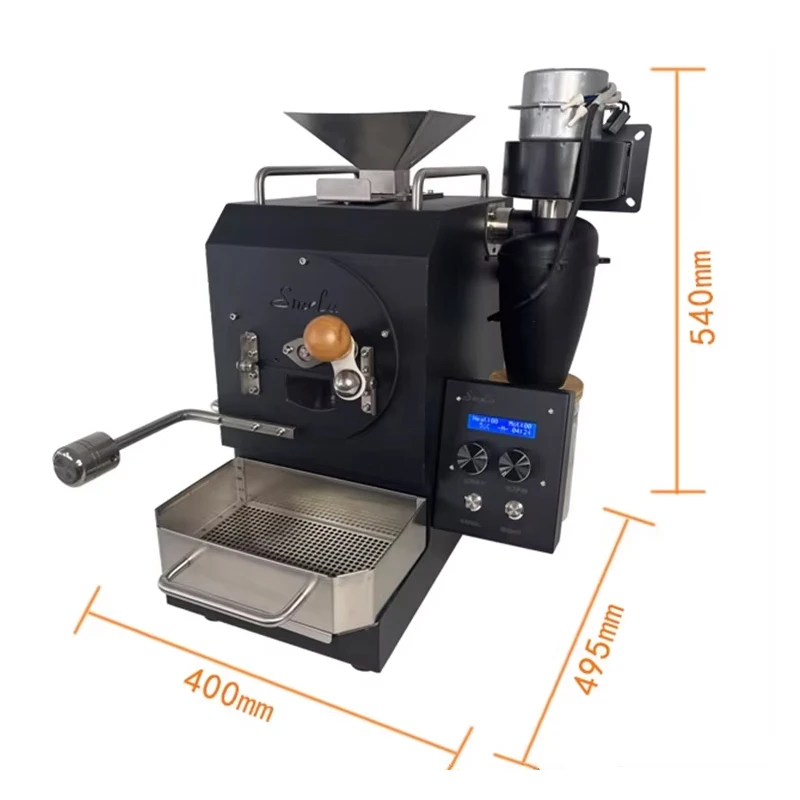 Smokeless Electric Coffee Roaster Small Coffee Beans Roast Machine for Commercial Use
