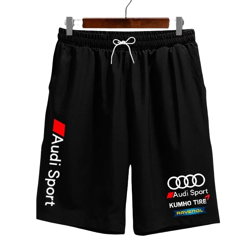 

In Summer, Breathable Audi Men's Shorts and Off-road Motorcycle Sport Shorts Are in Vogue for Outdoor Sports and Daily Life