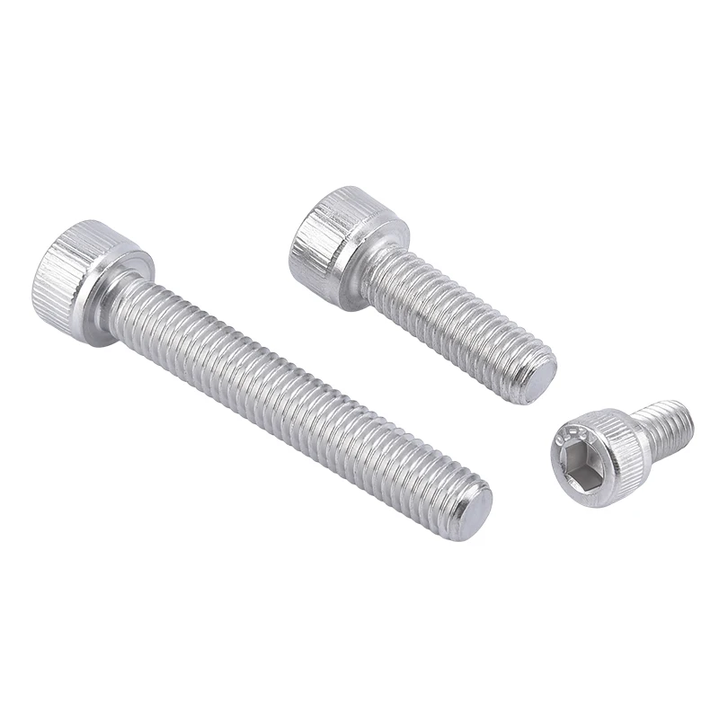 DIN912 A2-70 304 Stainless Steel Hex Socket Head Cap Screws M2 M2.5 M3 M4 M5 M6 M8 Up to M30 Fasteners image 5
