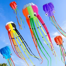 free shipping octopus kites soft kites flying for adults kites professional wind kites inflatable kites nylon fabric weifang koi