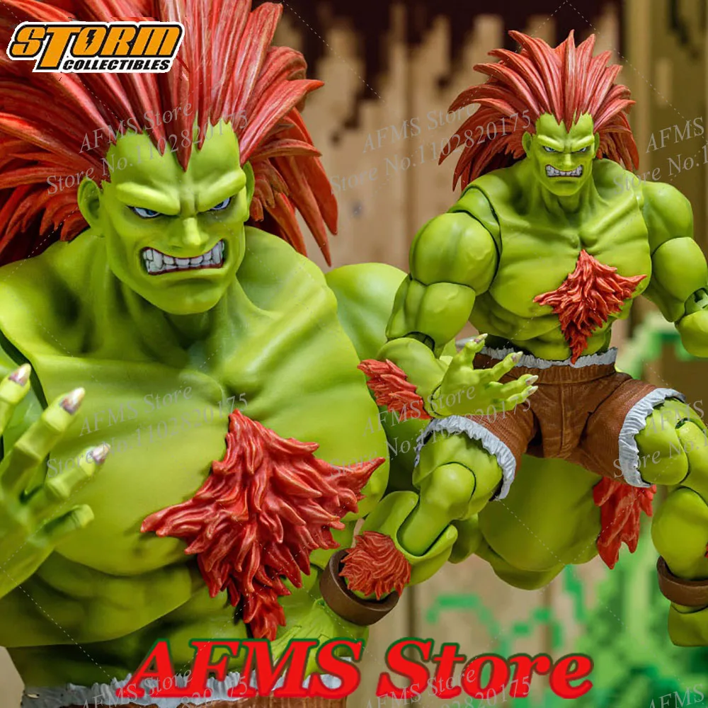 IN STOCK Storm Toys 1/12 Scale Collectible Figure BLANKA Fighting Game Orcs Full Set 6Inch Men Soldier Action Figure Model Toys