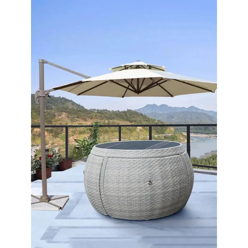 Rattan Couch Settin… - image