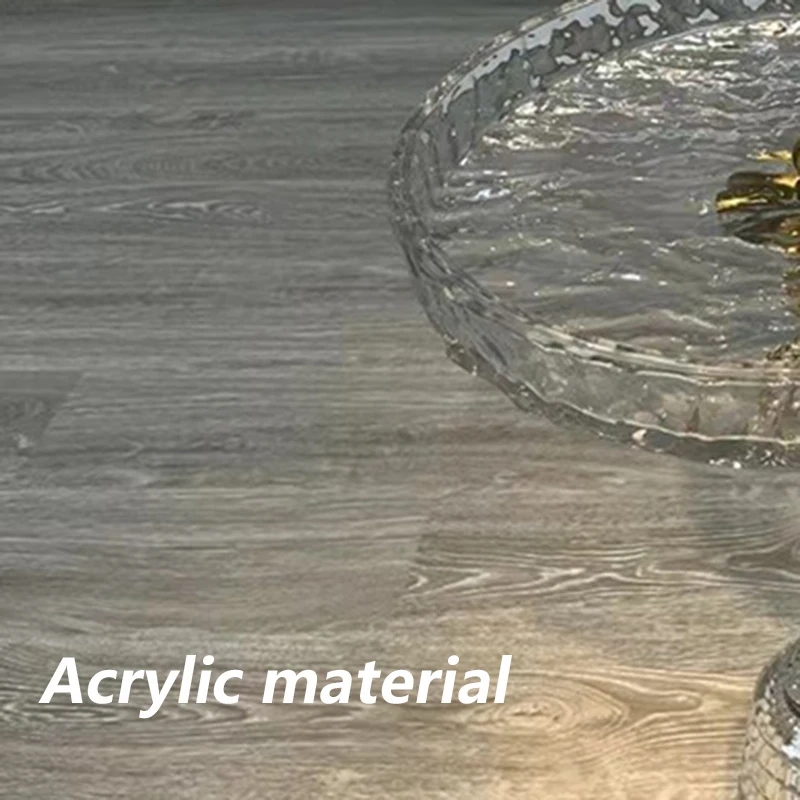 Tavolini nordici Soggiorno moderno Tavolo rotondo Mobili per la casa di lusso Tavolo da tè Accessori portatili Tavolini di design