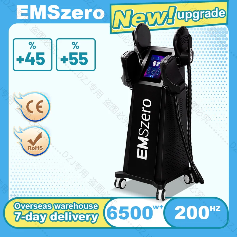 EMSzero Nova RF Loss Weight Electromagnetic Sculpt Muscle Stimulator 2/4/5 Handles Muscle Sculpting Body Slimming Beauty Machine