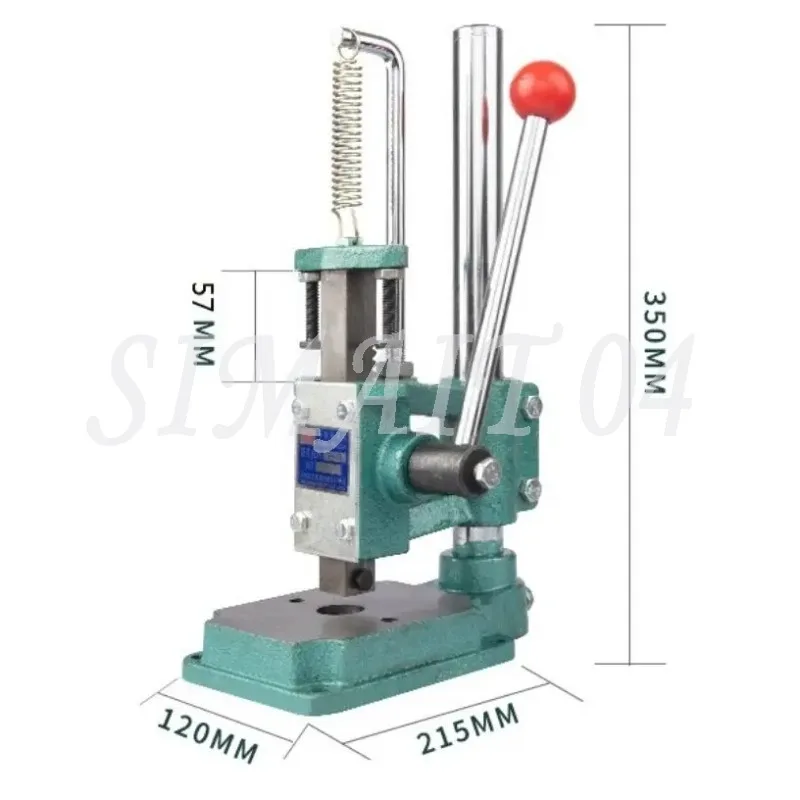 مكابس الطباعة وآلات تثقيب المجوهرات والأدوات وآلات المجوهرات