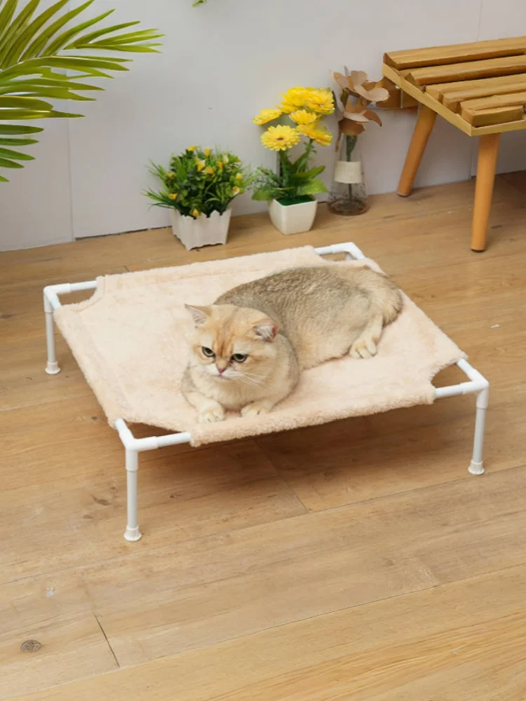 Cama elevada para mascotas, cuna para perros, cama elevada para gatos y perros pequeños, hasta 6kg, 1 unidad