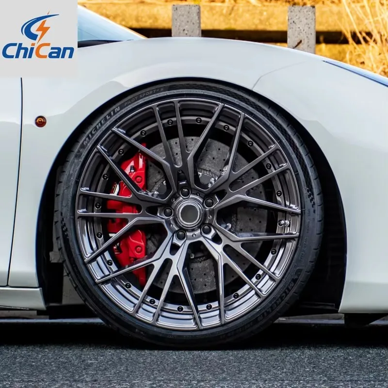 

【2026】Chican Custom Forged 5X108 5X114.3 5X120 Inch Forged Wheel for Porsche Panamera Cayenne Macan 718 911 Taycan 918 Spyder Bo