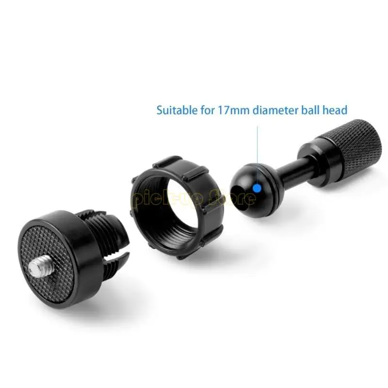 อินเทอร์เฟซรองรับกล้อง Q5WA พร้อมสกรู 3/8 ถึง 17 มม. ลูกบอลติดตั้งฐานยึดฐาน