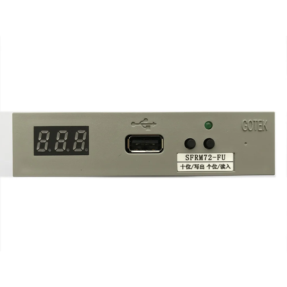SFRM72-FU 3.5 Inch 72KB USB Floppy Drive Emulator For Tajima BARUDAN Happy Embroidery Machine Industrial-AA26