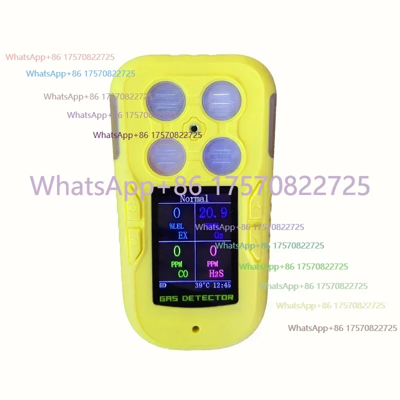 

Многофункциональный детектор утечек Reli le Pumping Por Color 4-в-1 (CO/SO2/CO2/CL2) с датчиками CO2 и вибрационной сигнализацией