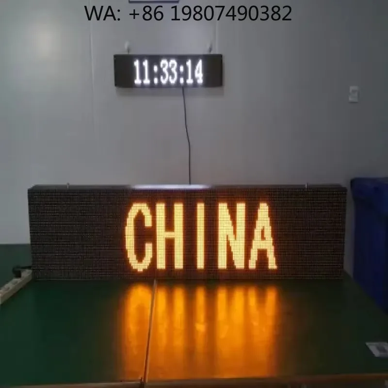 

Yellow Color Bus LED Display