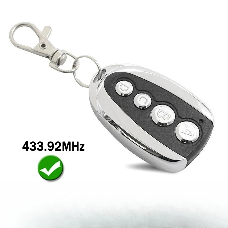 

4 Key Universal 433MHz Rolling Code Remote Cloning Duplicator for Garage Gate Car Door Opener