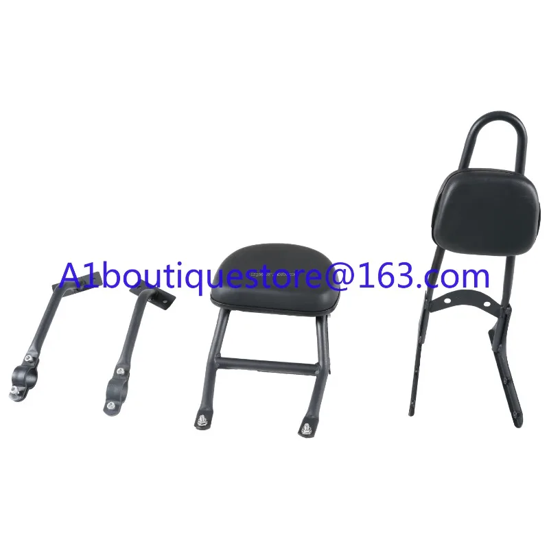 Rear Second Seat with Backrest Double Passenger Accessory Fit Urban Coco E Chopper M1 Electric Scooter Mod Part