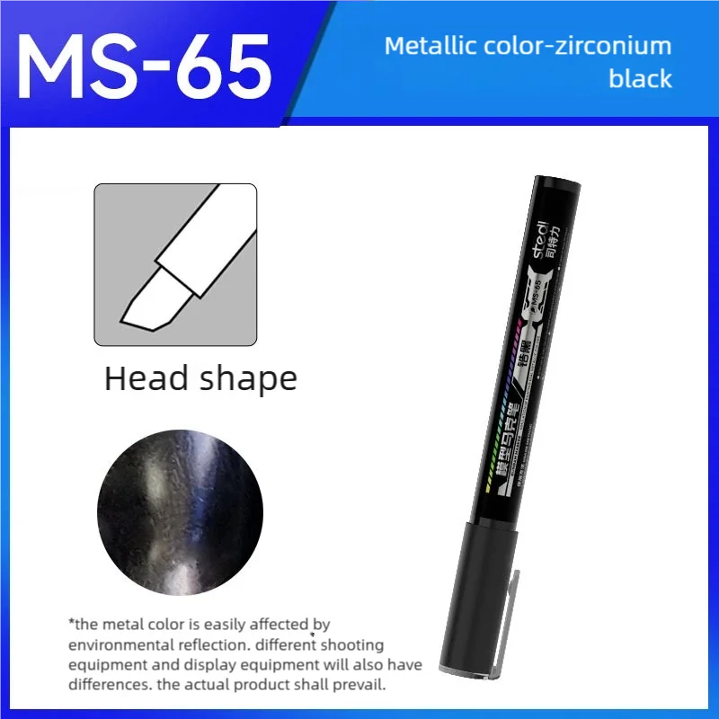 علامات ألوان مطلية بالكهرباء من Stedi لأقلام تلوين طلاء النايلون Gundam GK #6