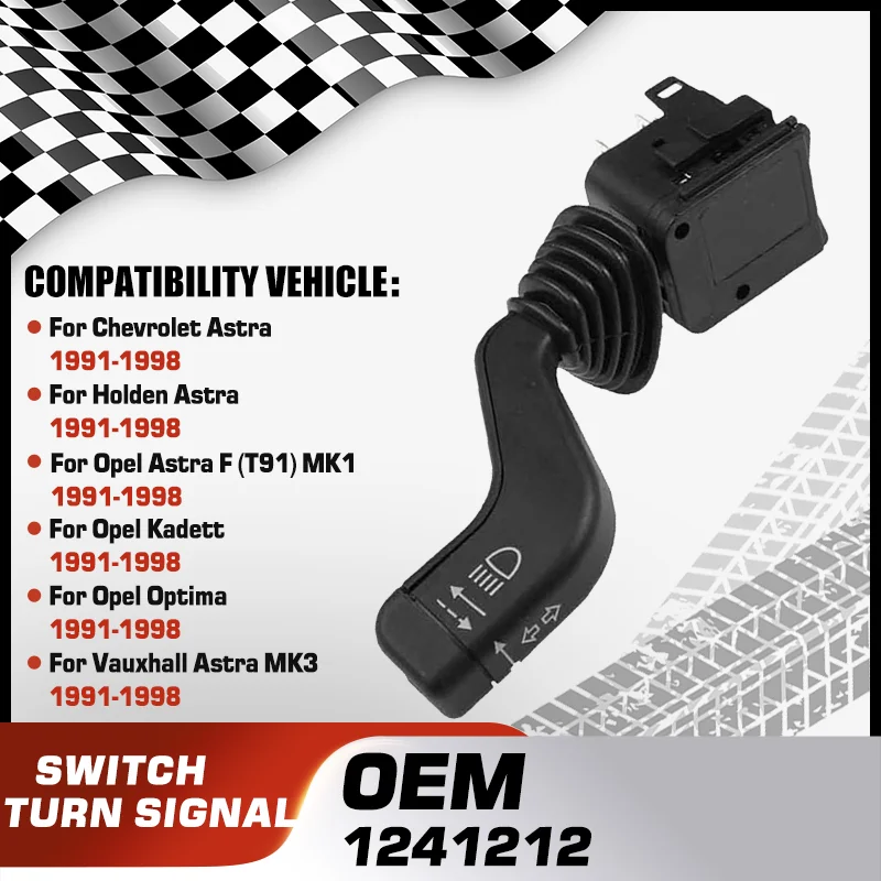 

Headlight Turn Signal Switch For Chevrolet Astra Holden Astra Opel Astra F Opel Kadett Opel Optima Vauxhall Astra MK3 1991-1998