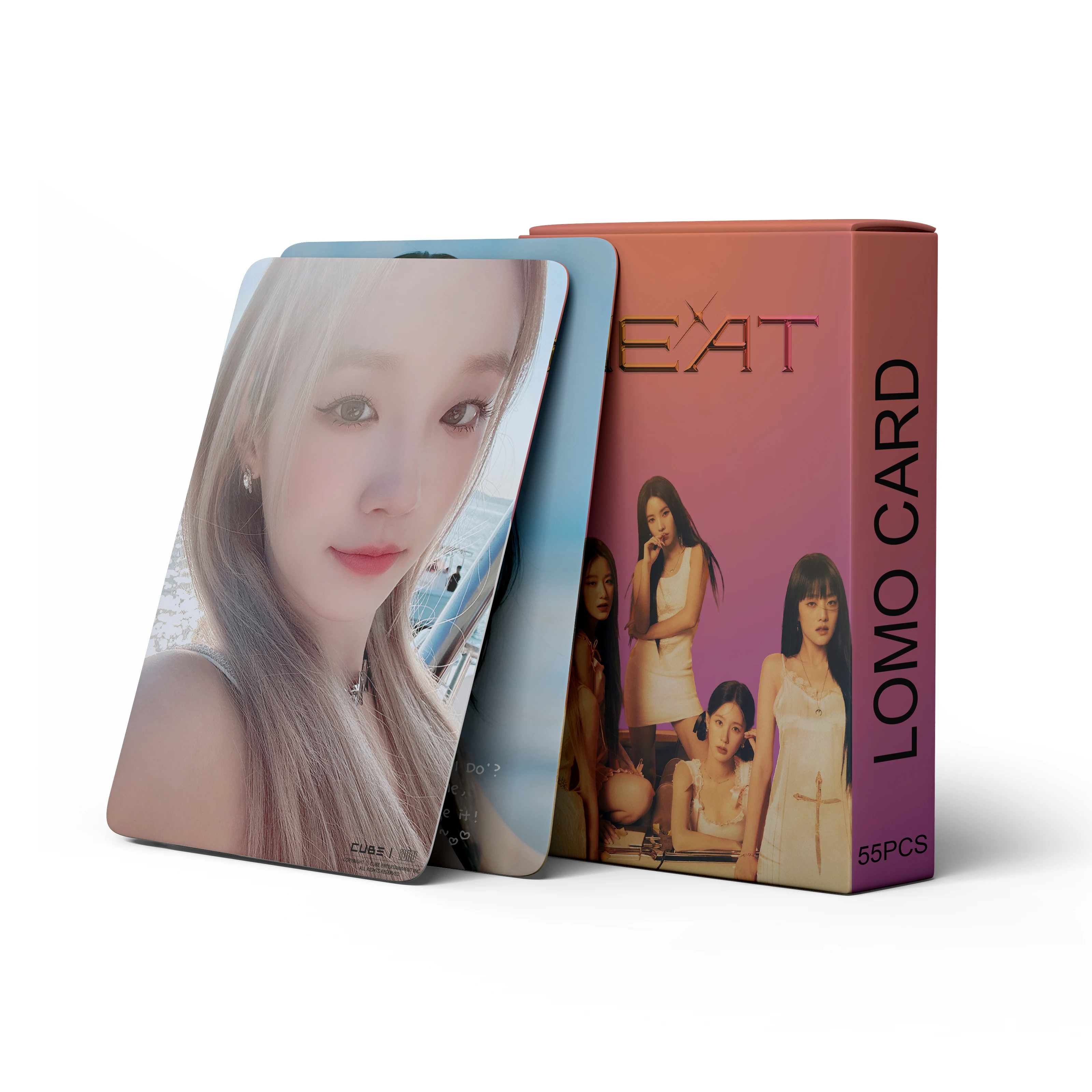 55 Korean Boy and Girl Group New Album New Song Collection Card Solo Card Big Collection