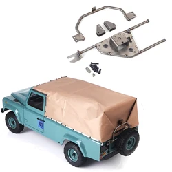 Titanium Alloy Spare Tire Rack Rear Light Bracket for 1/10 RC Crawler Car Traxxas RC4WD JINGGUAN D110 Diy Parts