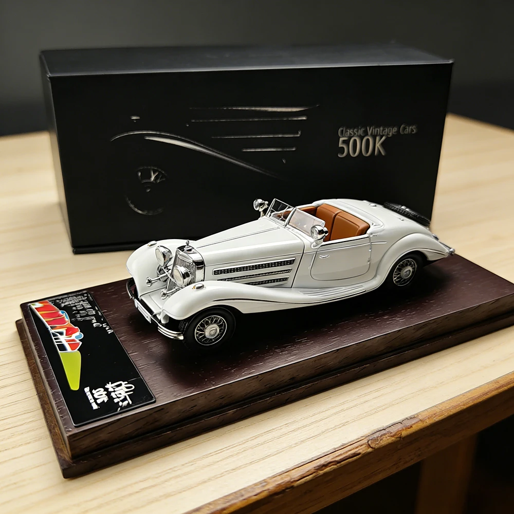 1:64 스케일 합금 모형 자동차 |   클래식 빈티지 500K 다이캐스트 자동차 |   고급 수집용 차량 |   자동차 애호가를 위한 완벽한 선물