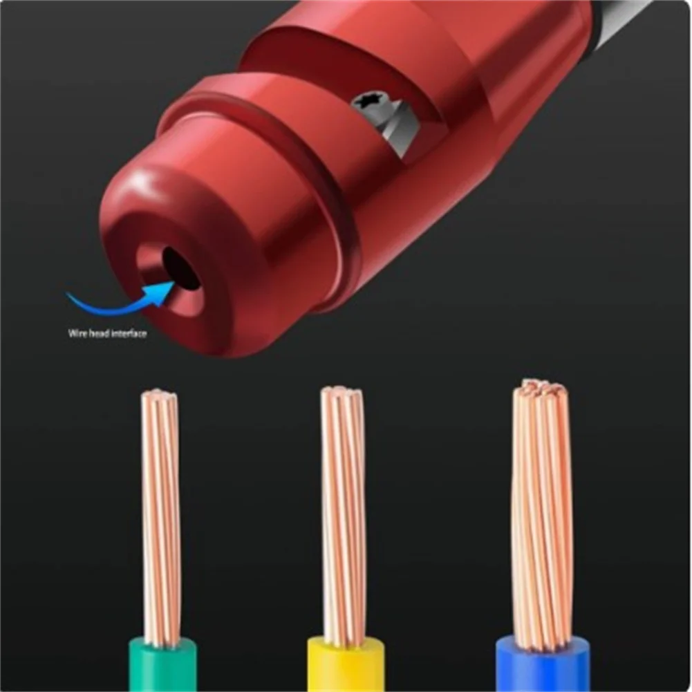 

3pcs Electric Wire Peeling Machine 2.5SQ 4SQ 6SQ Electric Wire Stripper Power Drill Driver Wire Stripping Tool