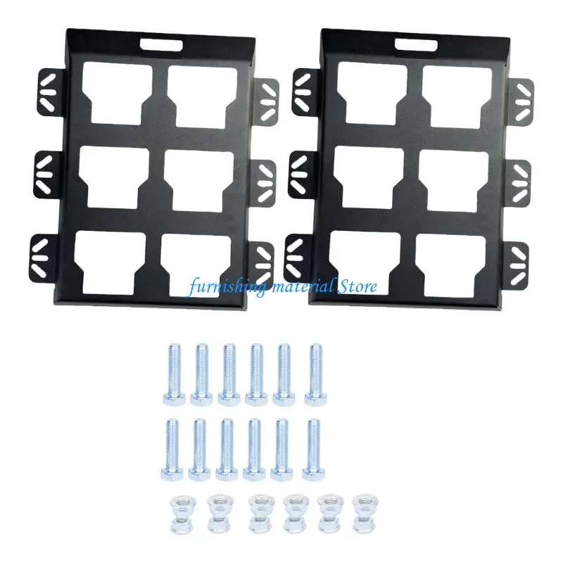 y5gd-電動工具パックアウト-マウンティング-プレート-ハーフ幅マウント-ツールの保管と整理