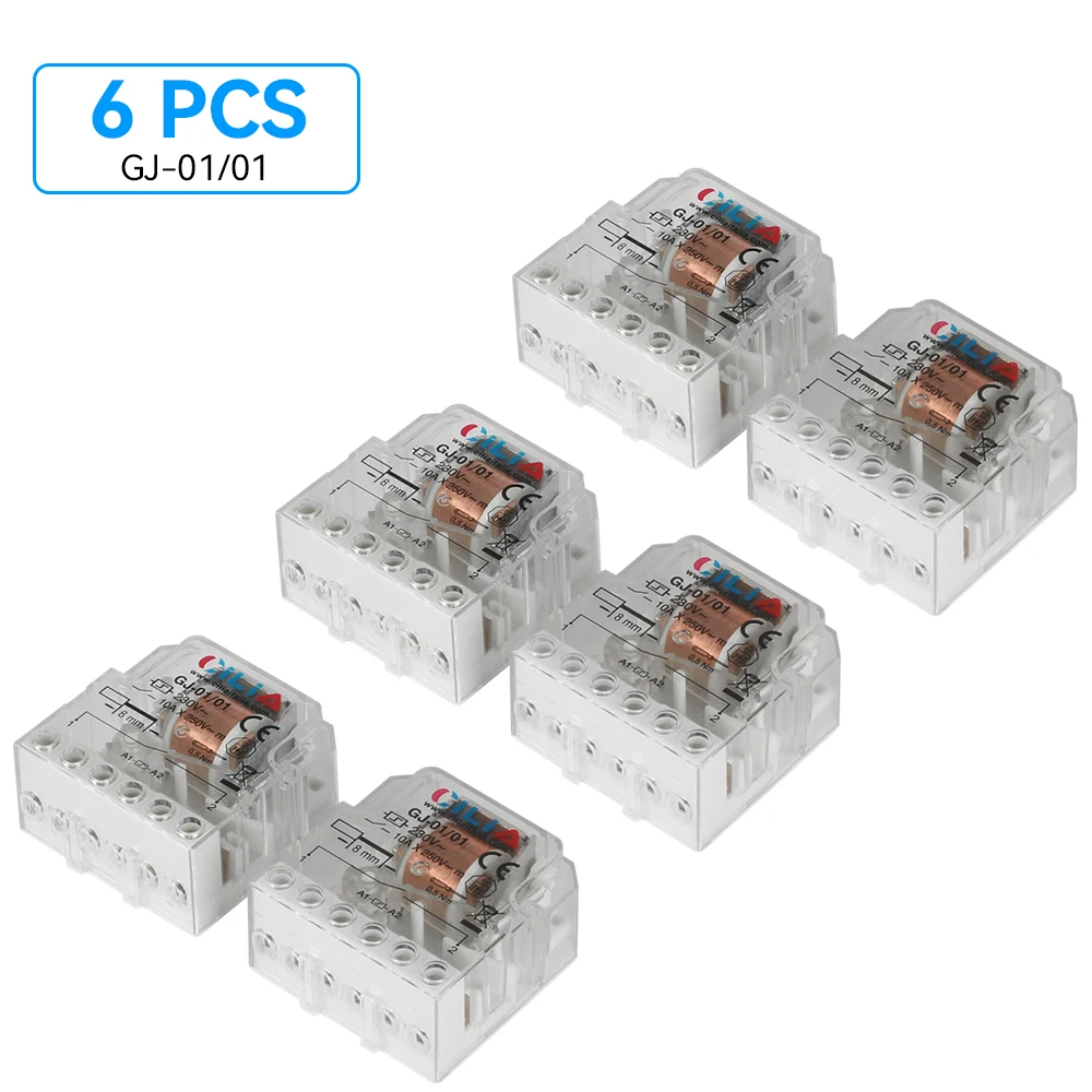 CILA مفتاح التتابع دفعة 230 فولت دفعة الكهروميكانيكية مع دائرة لفائف منفصلة واتصالات مع اتصال 1/2NO.