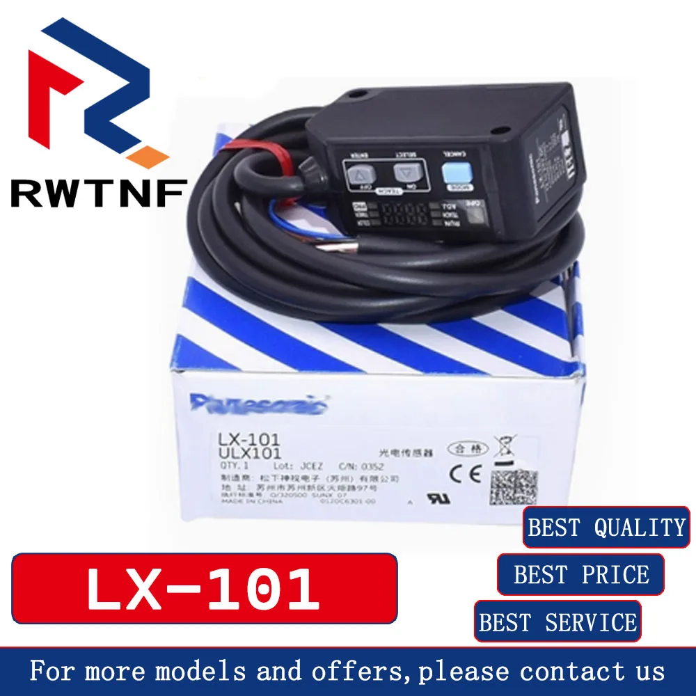 

Brand New Genuine LX-101 Photoelectric sensor; Digital color mark sensor,100% original warehouse stock