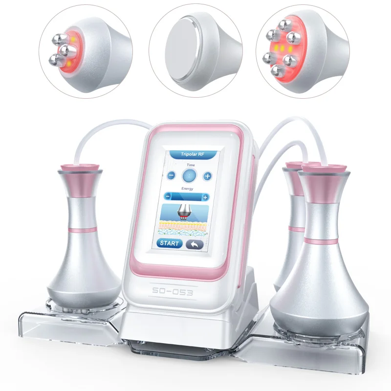 

New Portable 3 In 1 80k Cavitation Weight Loss Monopolar Rf Skin Tightening Body Slimming Sculpting Machine For Salon&Home Use