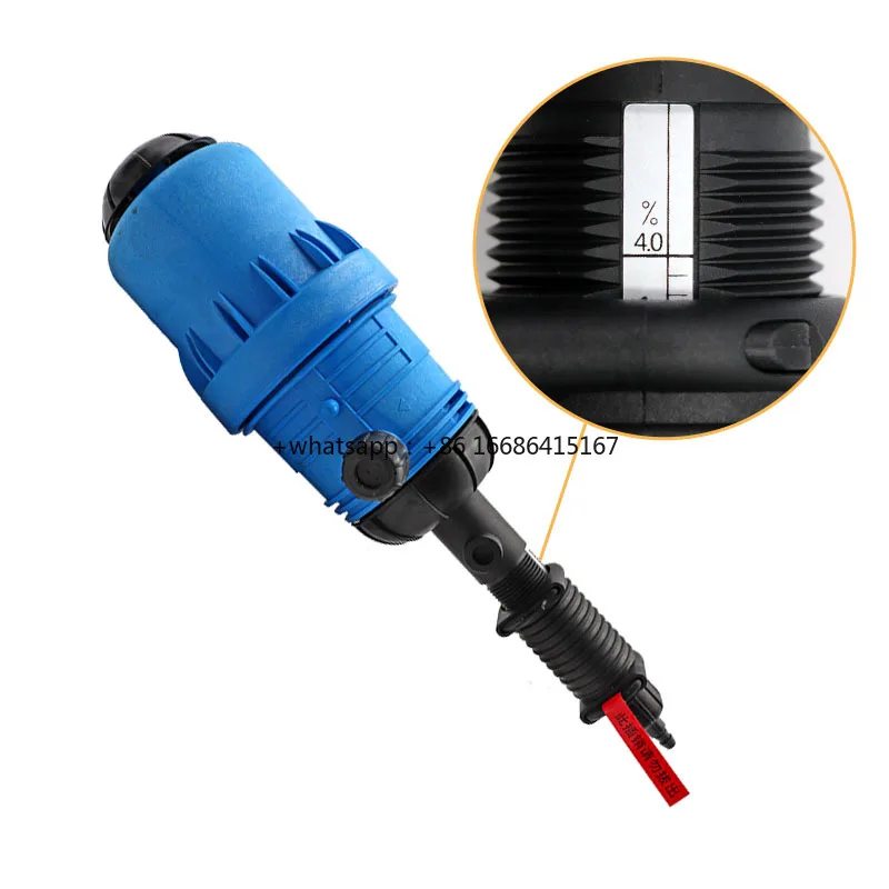 Poultry Farm Automatic Liquid Dosing 0.4%-4% Mini Water Power Doser Proportional Dosing