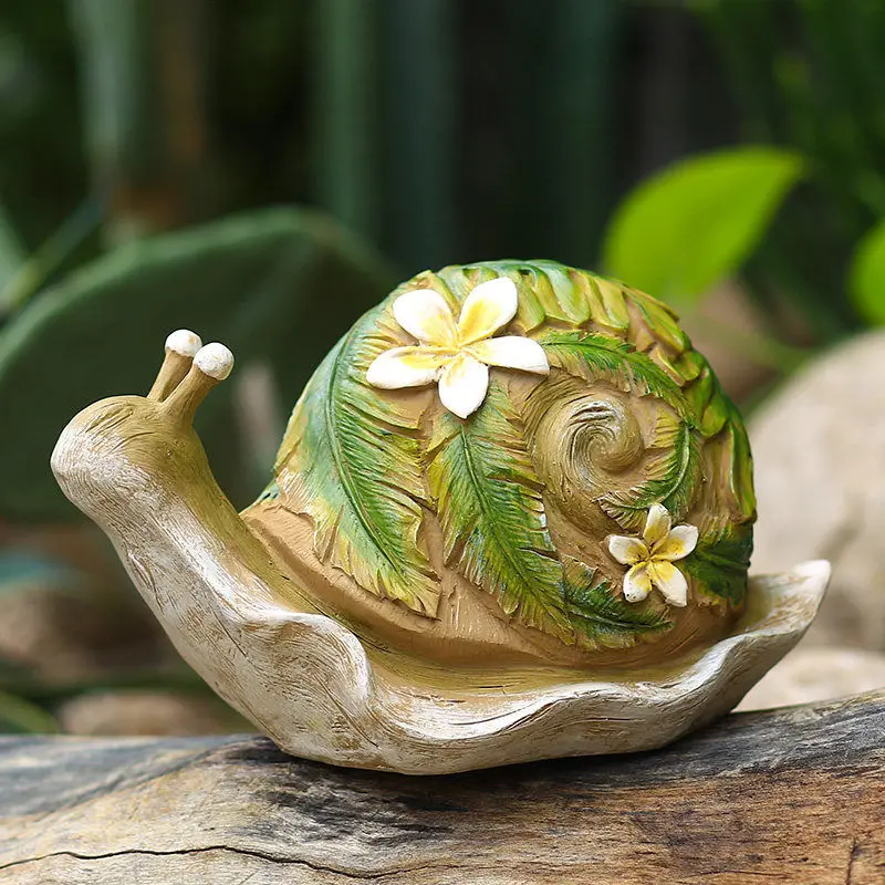 

Creative Cute Turtle Snail Rabbit Cat Resin Ornaments Garden Balcony Park Sculpture Crafts Courtyard Layout Figurines Decoration