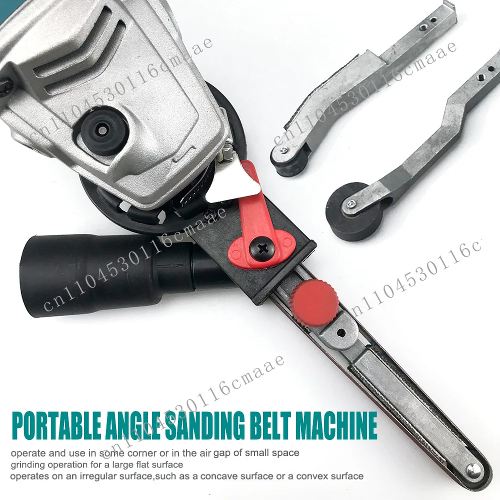 15Mm belt polishing machine grinding sleeve turning tool, wide angle grinding and converting belt machine accessories