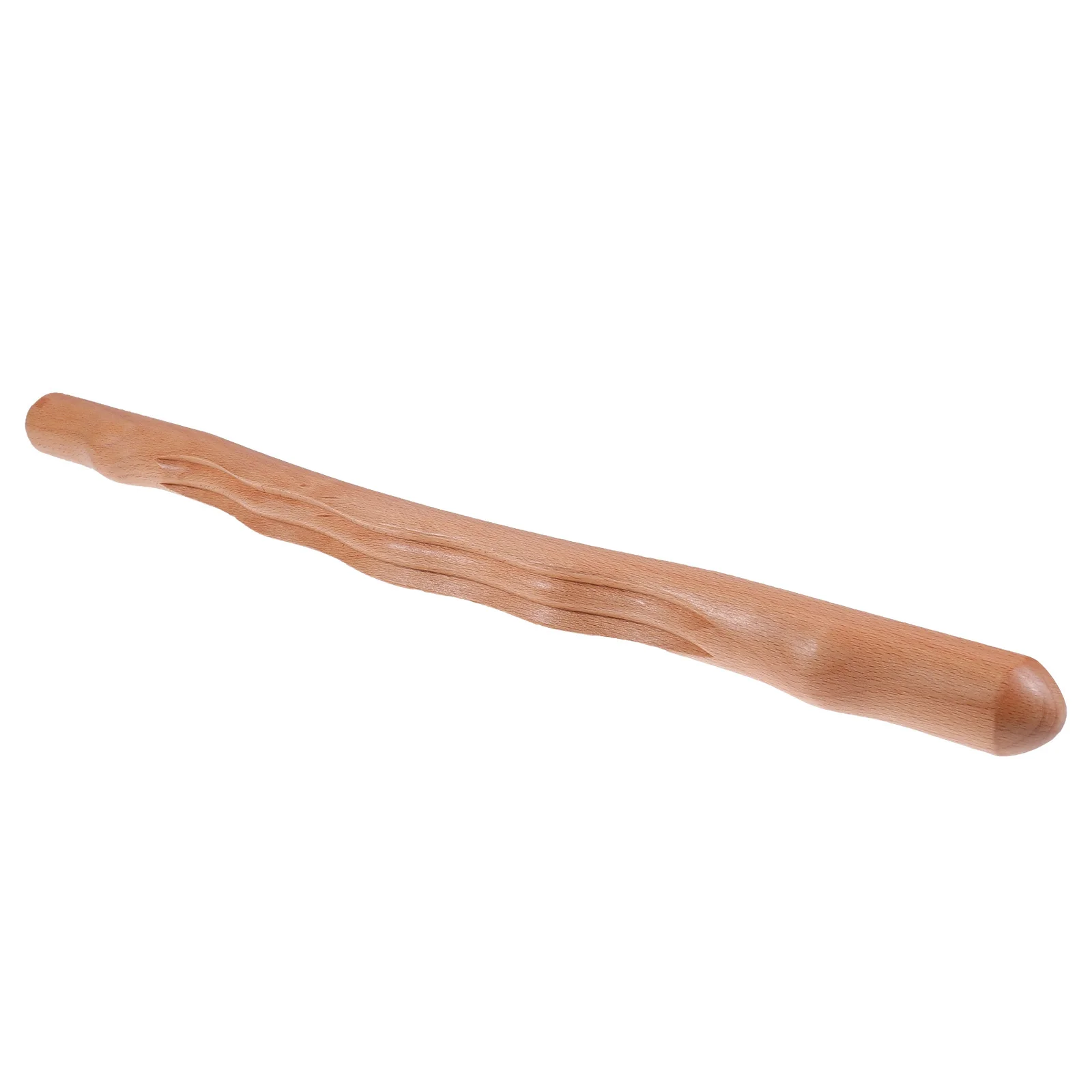 

1 шт., массажная палочка из бука, прочный инструмент для релаксации тела, способствующий кровообращению, массажер для ног, шеи, плеч