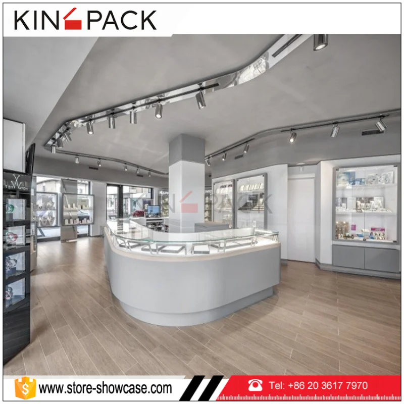 Custom. customized jewelry shop display showcases for sale interior design cosmetic display