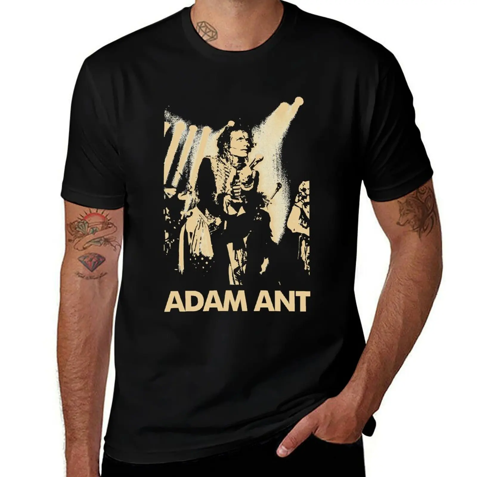 People Call Me Adam Handsome Actor Ant Retro Vintage T-Shirt Breathable Sportswear for Men T-Shirt