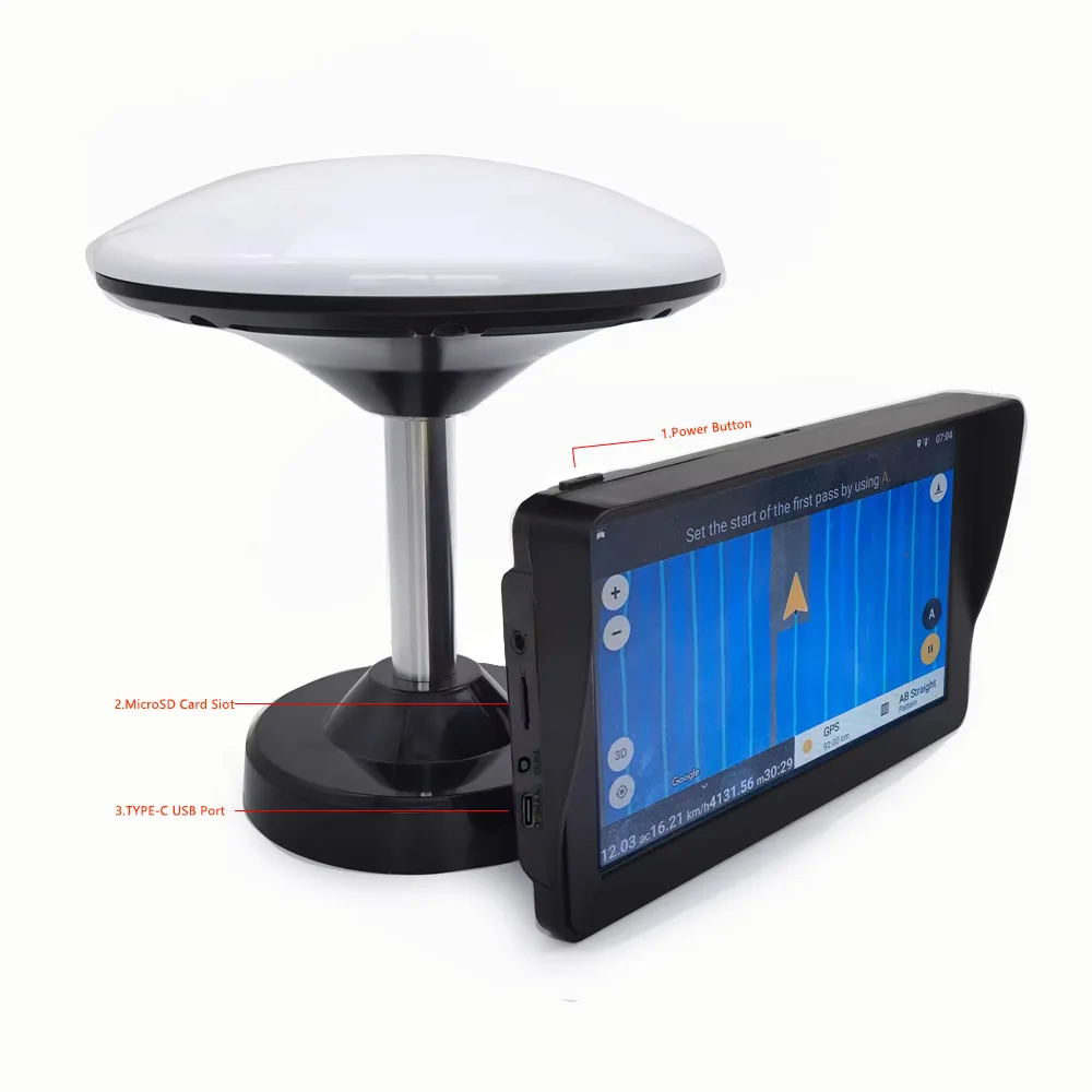 Cross-border spot 7-inch agricultural navigation system