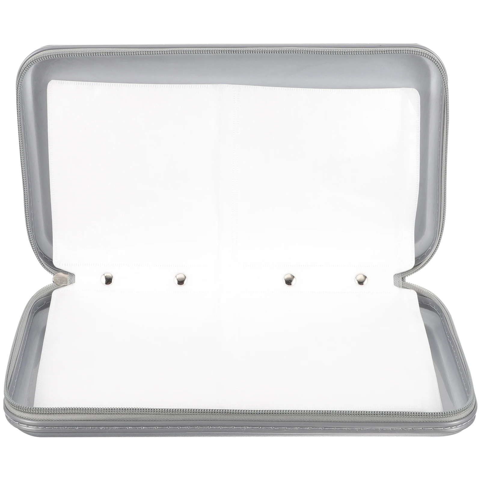 

80 Capacity Dvd Storage Case Rugged Construction Portable Cd Box Easy Access Zipper Closure Media Case for Discs Home Or Car