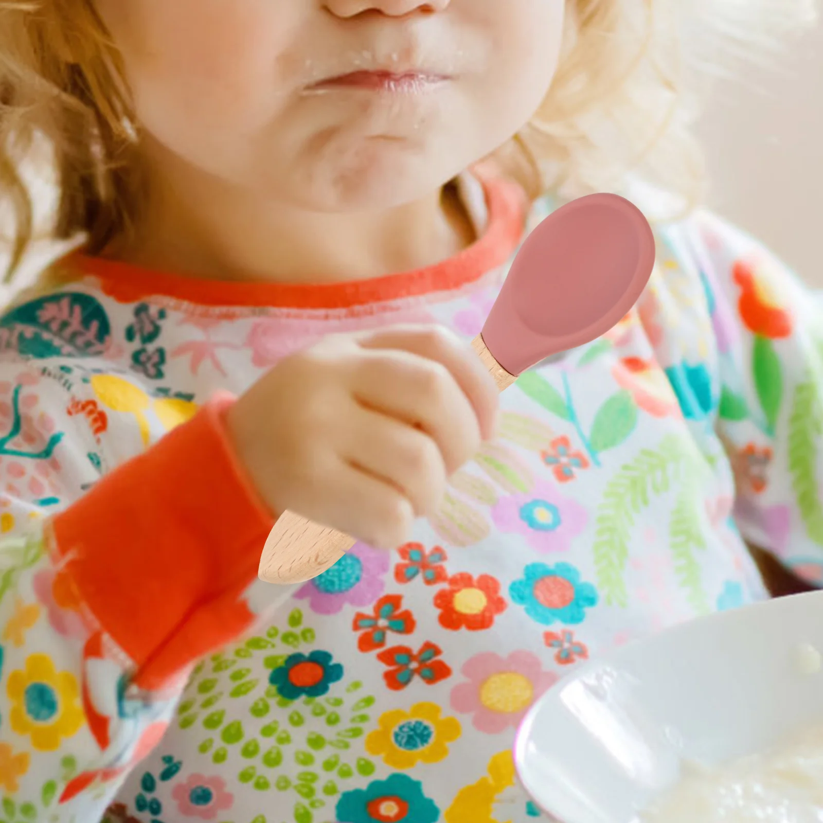 Children's Fork and Spoon Set Supplies Supply Training Infant Feeding Scoops Tableware Flatware Toddler Kid