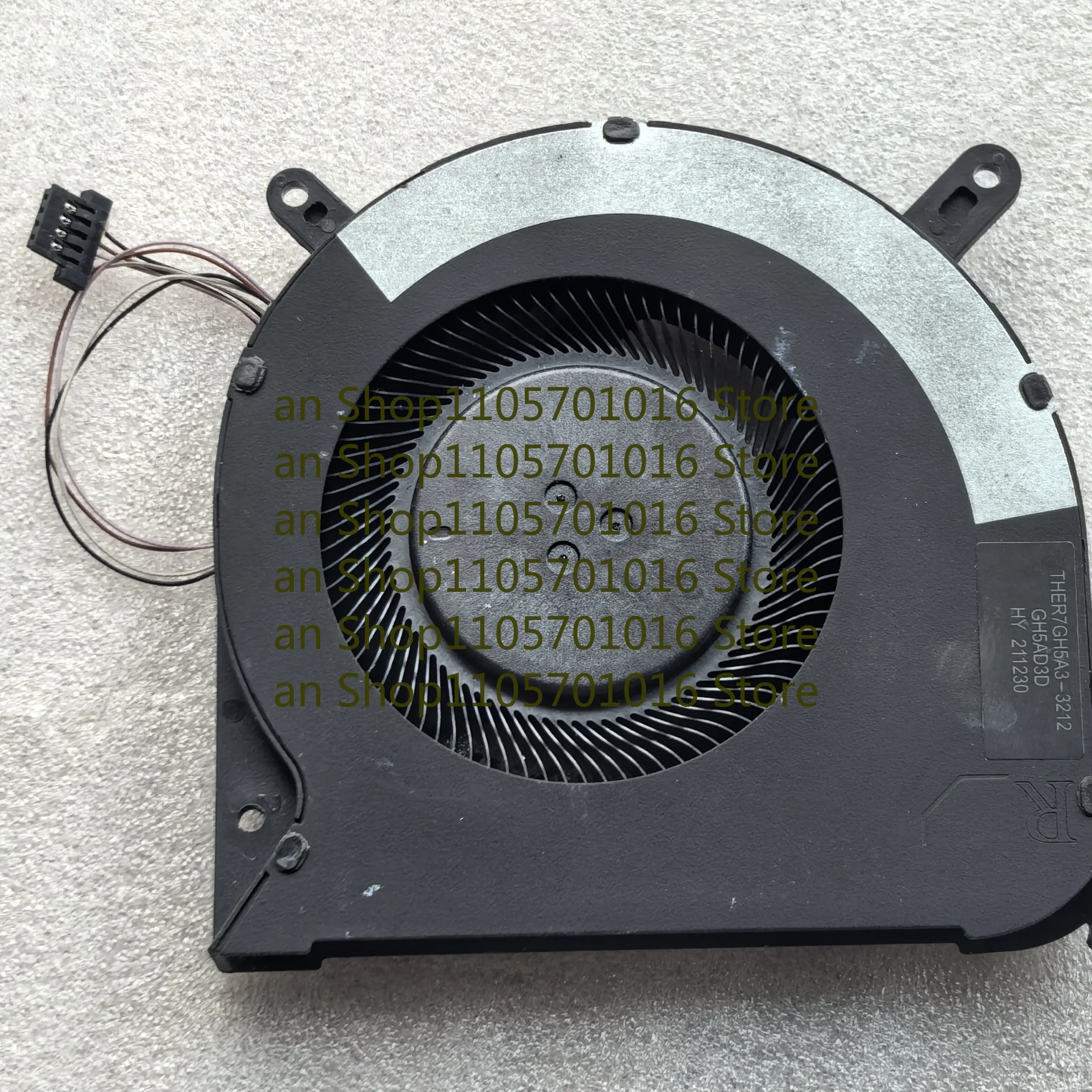 B=For Laptop CPU Cooling Fan  BN7509S5H-002P DC5V 0.5A 4Pin THER7GH5A3-3212 GH5AD3D