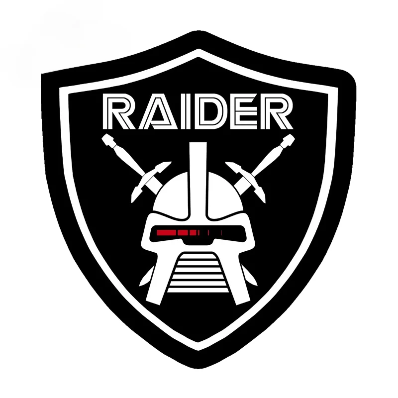 JPCT Cylon крепость галактика наклейка для RVs, мотоциклов, шлемов, защита от солнца, водонепроницаемые виниловые наклейки 13x12,1 см